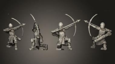 Military figurines Bowman 10 2 3d model