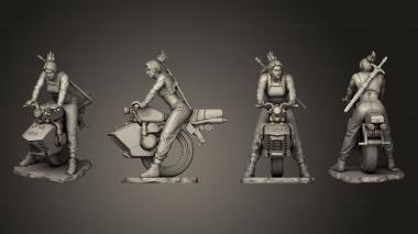 Military figurines Brenda 3d model