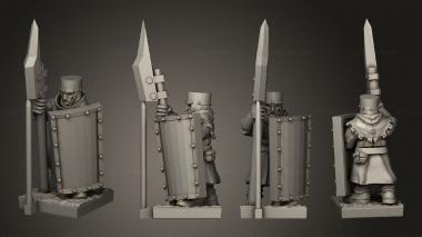 Military figurines Bretonnia Ma A Individuals 1 3d model