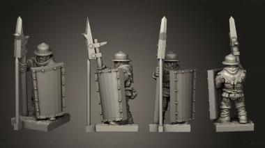 Military figurines Bretonnia Ma A Individuals 4 3d model
