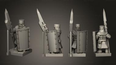 Military figurines Bretonnia Ma A Individuals 7 3d model