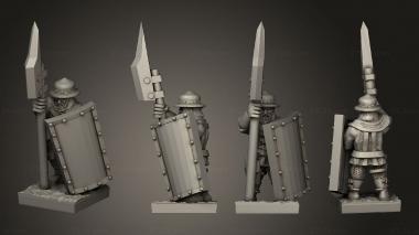 Military figurines Bretonnia Ma A Individuals 8 3d model