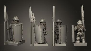 Military figurines Bretonnia Ma A Individuals 10 3d model