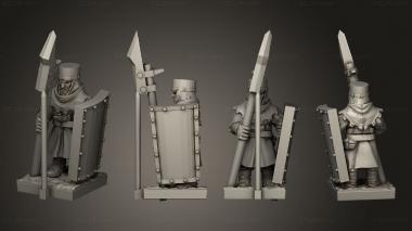 Military figurines Bretonnia Ma A Individuals 11 3d model
