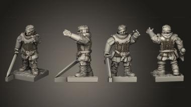 Military figurines Bretonnia Ma A Individuals Captain 1 3d model