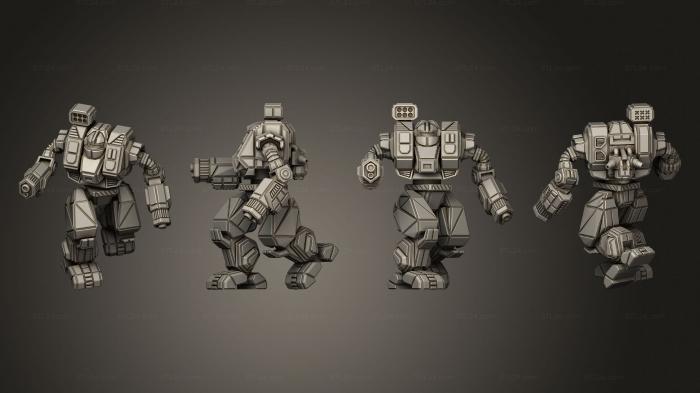 Military figurines (brimstone pose, STKW_3693) 3D models for cnc