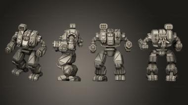 Military figurines brimstone Prime art pose 3d model