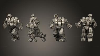 Military figurines brimstone run 3d model