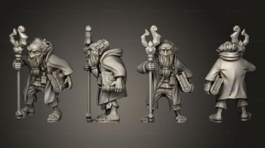 Military figurines briyur the gnome 02 3d model