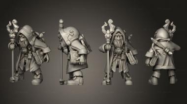 Military figurines briyur the gnome 03 3d model