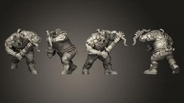 Military figurines Brok Sparks A 3d model