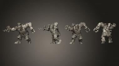Military figurines Brok Sparks B 3d model