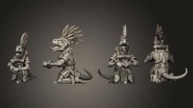 Military figurines Brontomonster 2 3d model