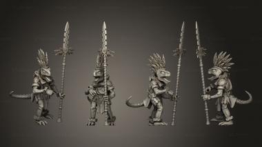 Military figurines Brontomonster 3d model