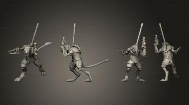 Military figurines Brood Banner 234 3d model