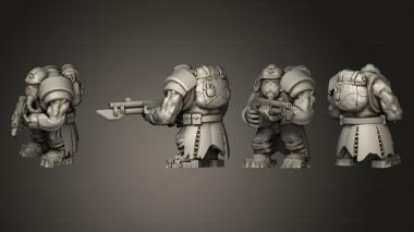 Military figurines Broozer Guard 2 3d model