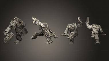 Military figurines Broozer Shock Troopas 02 3d model