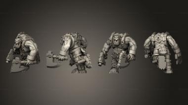 Military figurines Broozer Shock Troopas 03 3d model
