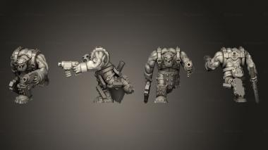 Military figurines Broozer Shock Troopas 05 3d model