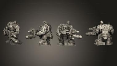 Military figurines Broozer Tank Huntas G 3 3d model
