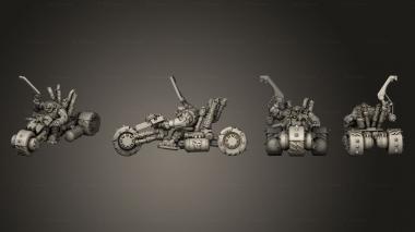 Military figurines Broozer Trike Boss B 3d model