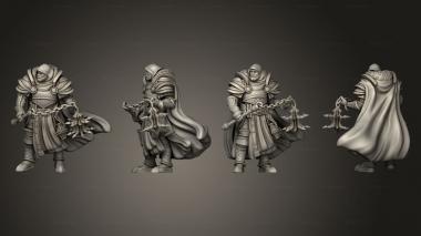 Military figurines Brother Grobian War Priest 3d model