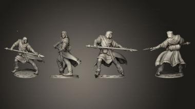 Military figurines Brother Mejin Keeper of Secrets 3d model