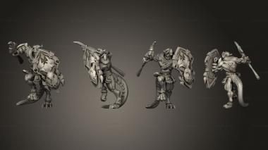 Military figurines Bruldob Dragonshield 3d model