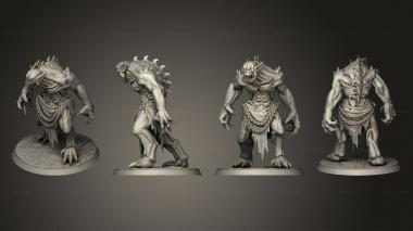 Military figurines Brute 2 3d model