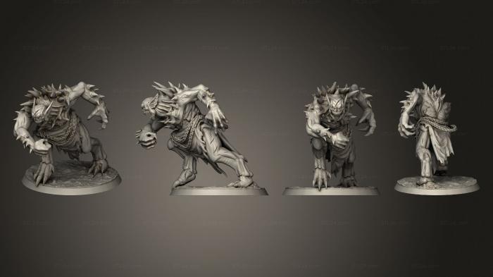 Military figurines (Brute 3, STKW_3782) 3D models for cnc