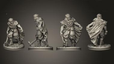Military figurines Brute Based 002 3d model