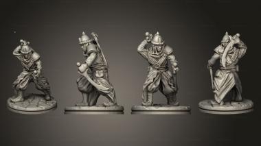 Military figurines Brute Based 003 3d model