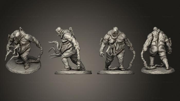 Military figurines (Brute Fiend, STKW_3789) 3D models for cnc