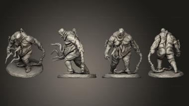 Military figurines Brute Fiend 3d model