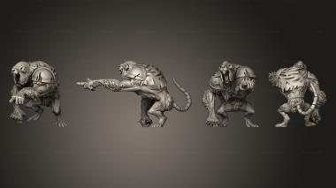 Military figurines BRUTE 3d model
