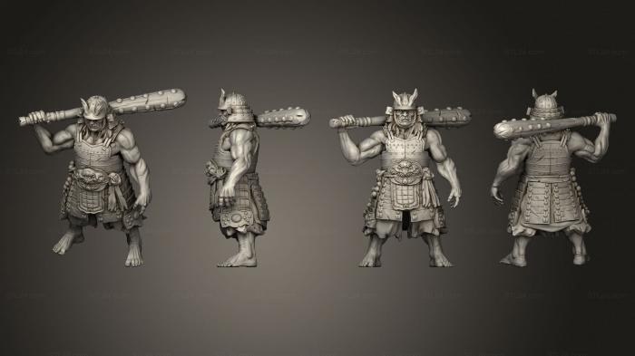 Military figurines (brute 02, STKW_3813) 3D models for cnc