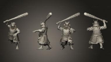 Military figurines brute 03 3d model