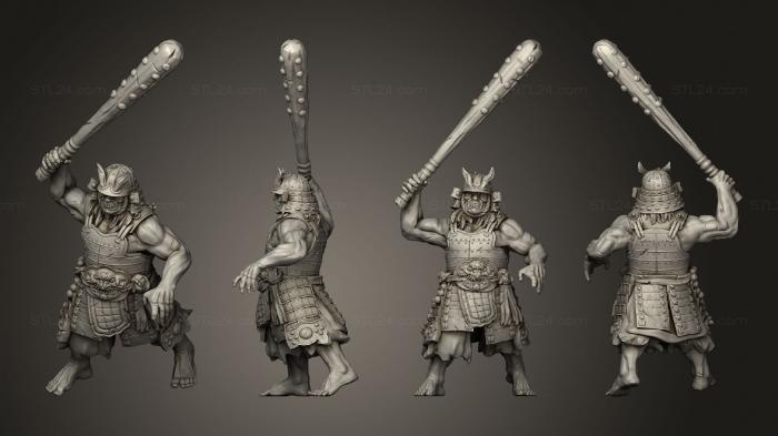 Military figurines (brute 04, STKW_3815) 3D models for cnc