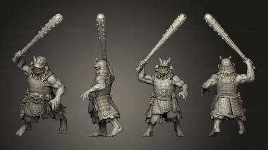 Military figurines brute 04 3d model