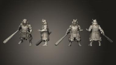 Military figurines brute 05 3d model