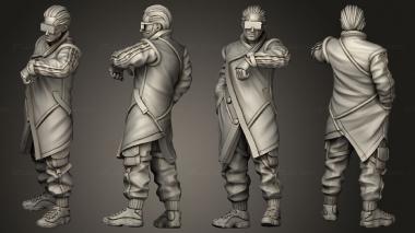 Military figurines Bryce M 3d model