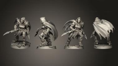 Military figurines BTB Warfarget Rogue 01 3d model