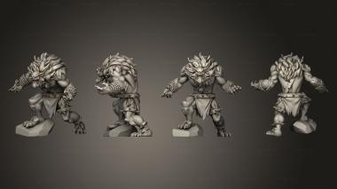 Military figurines Bugbear Band 2 3d model