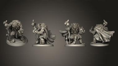 Military figurines Bugbears 13 3d model