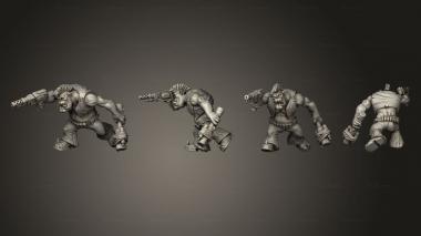 Military figurines Bullboyz 7 3d model