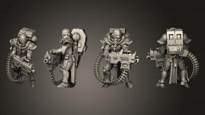 Military figurines (Bulletsfor Very Religious Space Lady, STKW_3895) 3D models for cnc