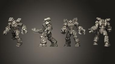 Military figurines Bullfrog quickshot 3d model