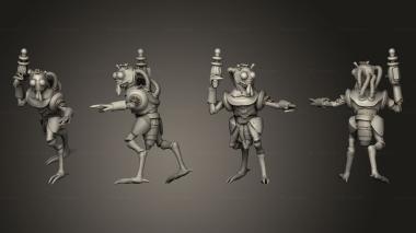 Military figurines Bureaucrat Leader Soap 3d model