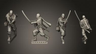 Military figurines bushido Blood brothers Shenzhiqi 3d model