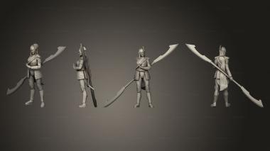 Military figurines bushido Hwatcha ammobox 002 3d model